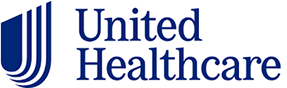 UnitedHealthcare logo in blue text. UnitedHealthcare logo in blue text.