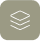 Icon of three stacked layers in monochrome style. Icon of three stacked layers in monochrome style.
